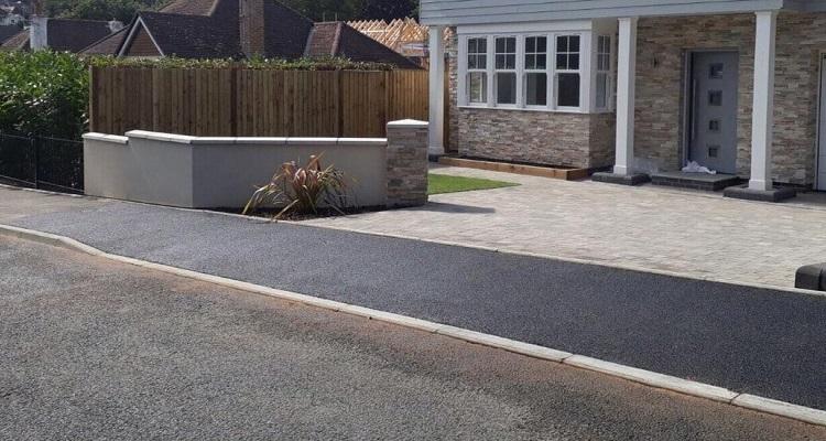 drop kerb driveway