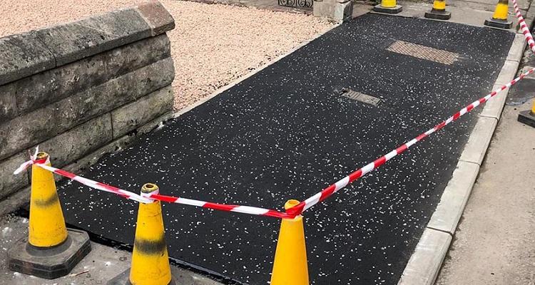 kerb repaired for free