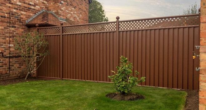 metal fence