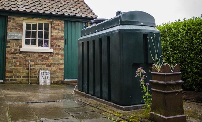 boiler oil tank