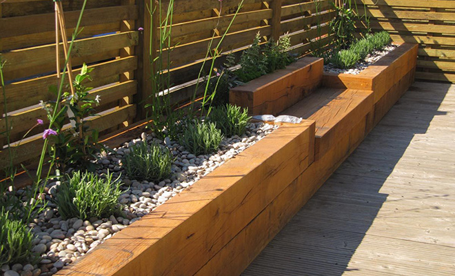 Garden patio