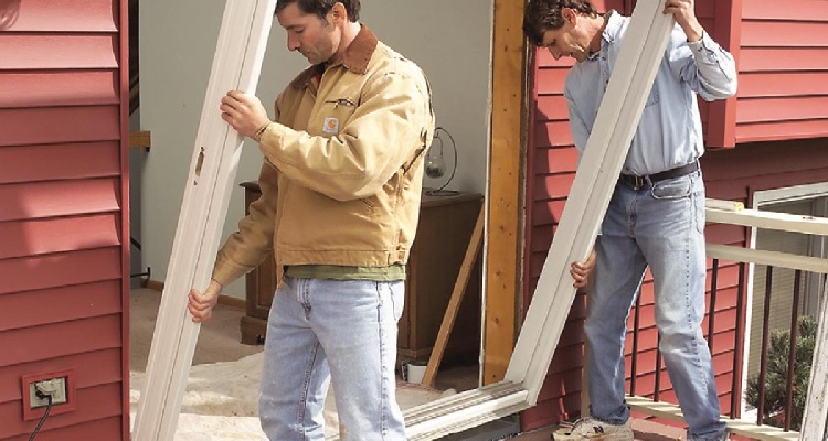 remove patio door