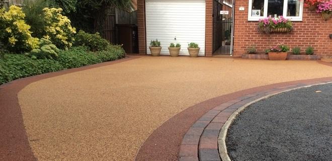 resin driveway