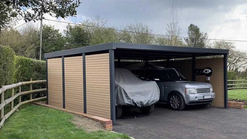 Two-car Carport