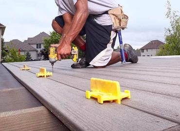 installing composite decking