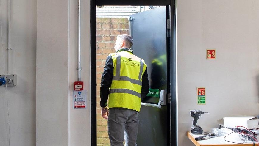 install fire door cost