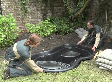 pond installation