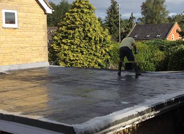 replace flat roof