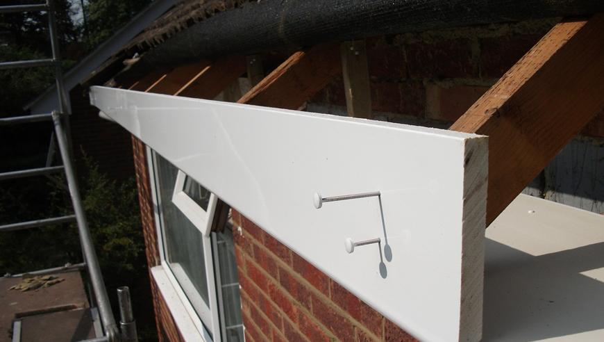 replace soffits & fascias