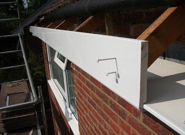 replace soffits & fascias