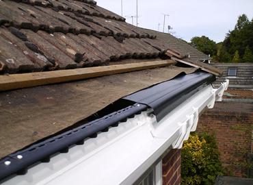 replace eaves felt